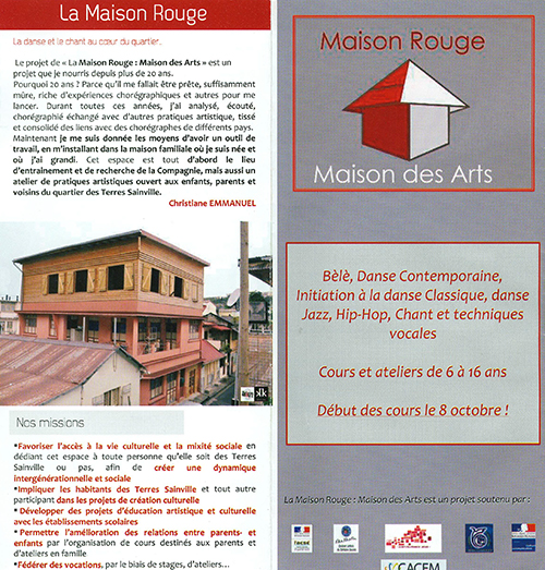 Flyer Maison Rouge